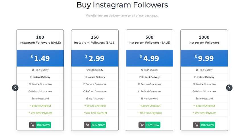 Hypez (Inzta) Buy Instagram Followers