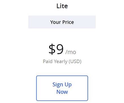 ActiveCampaign Pricing Lite