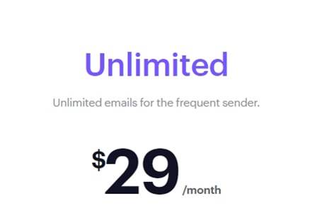 Campaign Monitor Plans & Pricing UNLIMITED