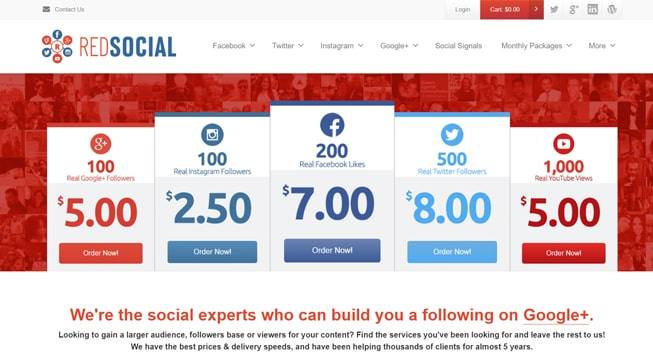 RedSocial Review: Popularity in One Click